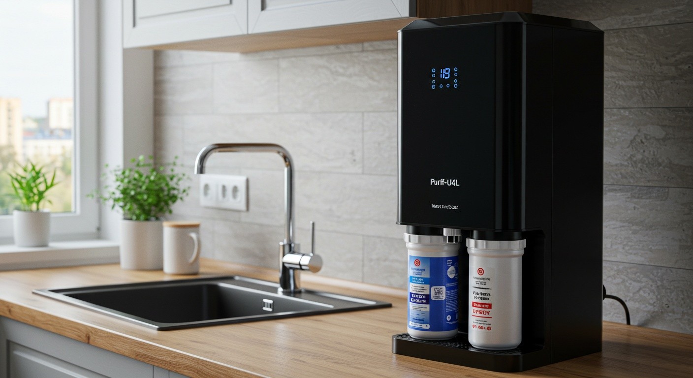 Система очистки воды Пурифайер V60-U4L Black в Уфе Пурифайер V60-U4L Black