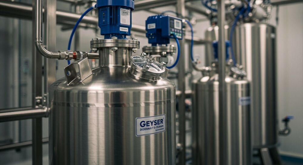 Системы очистки воды Гейзер Емкость дозировочная 60л. для очистки воды по цене 6 214 ? в Уфе