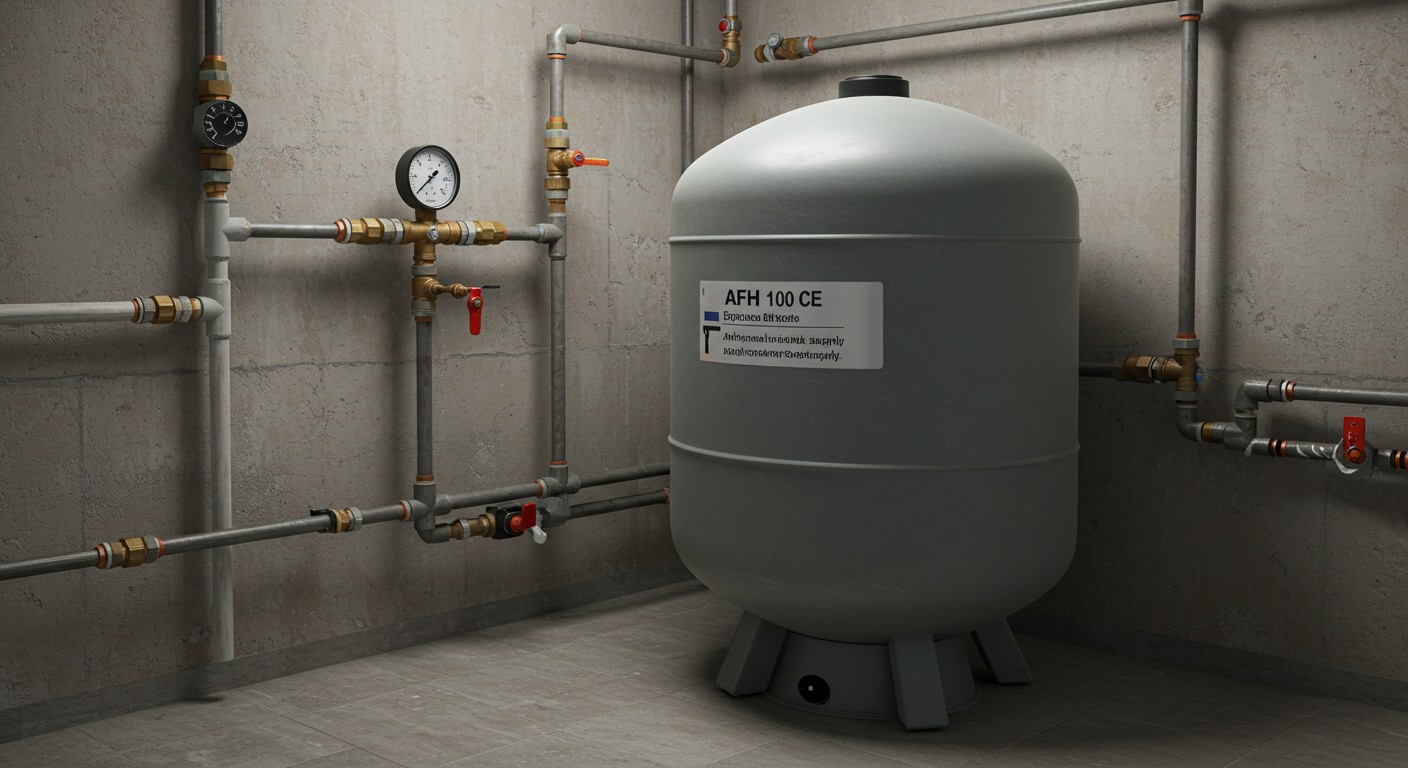 Расширительный бак водоснабжения горизонтальный AFH 100 CE в Уфе Горизонтальный расширительный бак AFH 100 CE