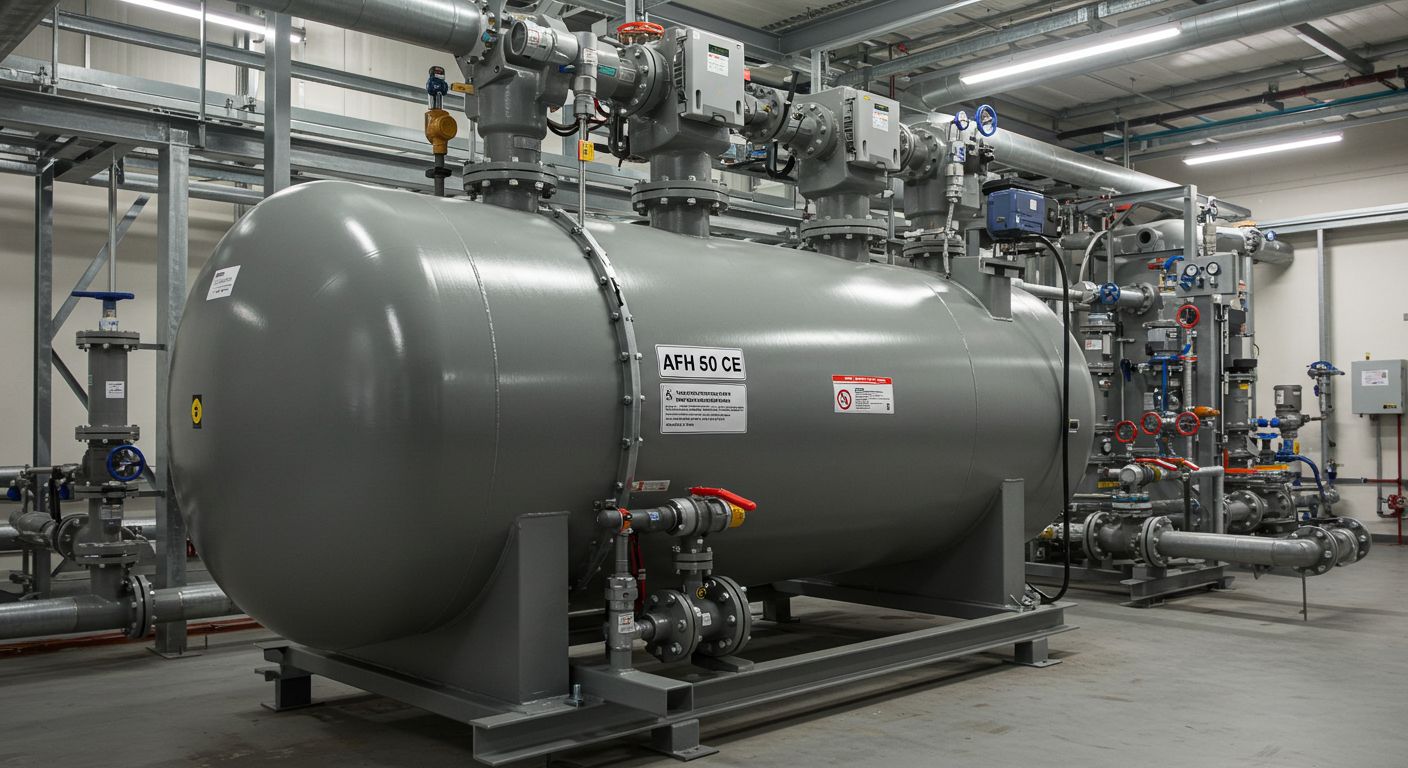 Горизонтальный расширительный бак AFH 50 CE