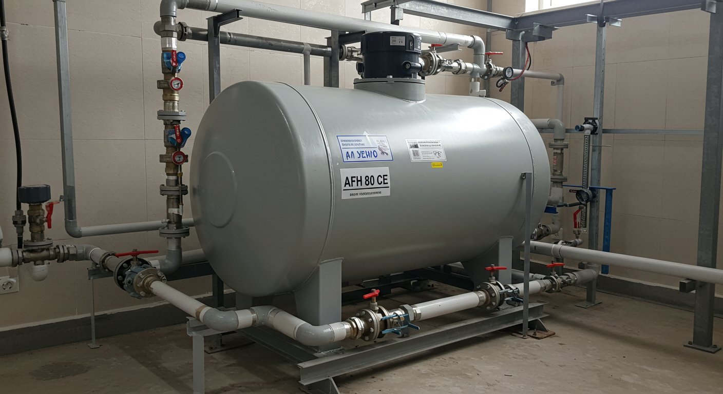 Горизонтальный расширительный бак AFH 80 CE