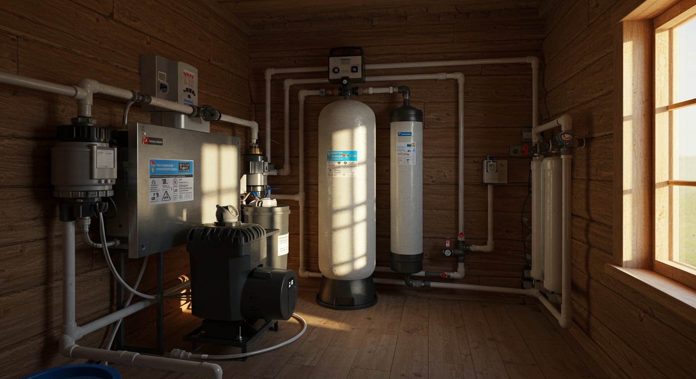 Системы очистки воды для коттеджей в Уфе