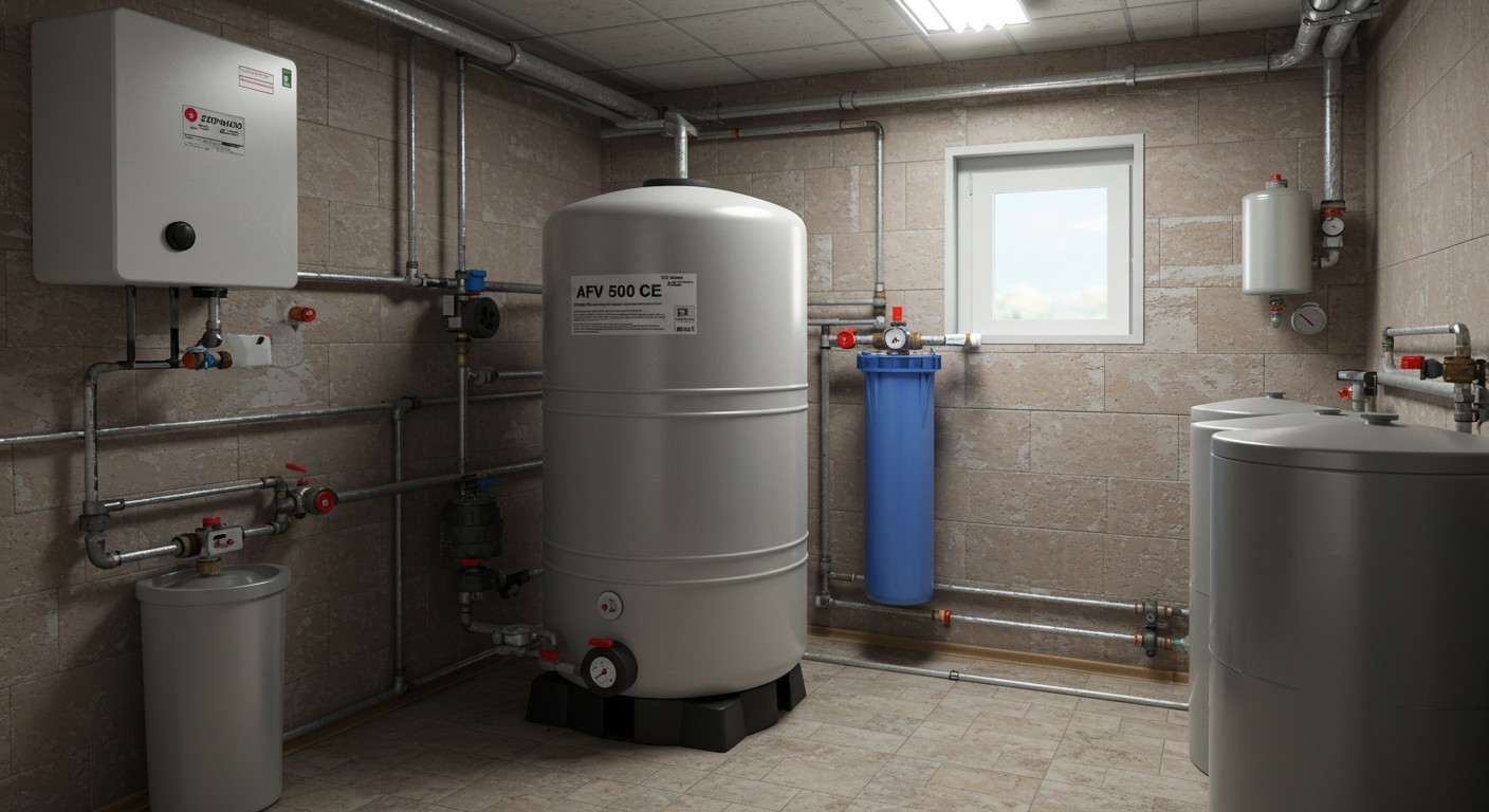 Расширительный бак водоснабжения AFV 500 CE в Уфе Расширительный бак водоснабжения AFV 500 CE