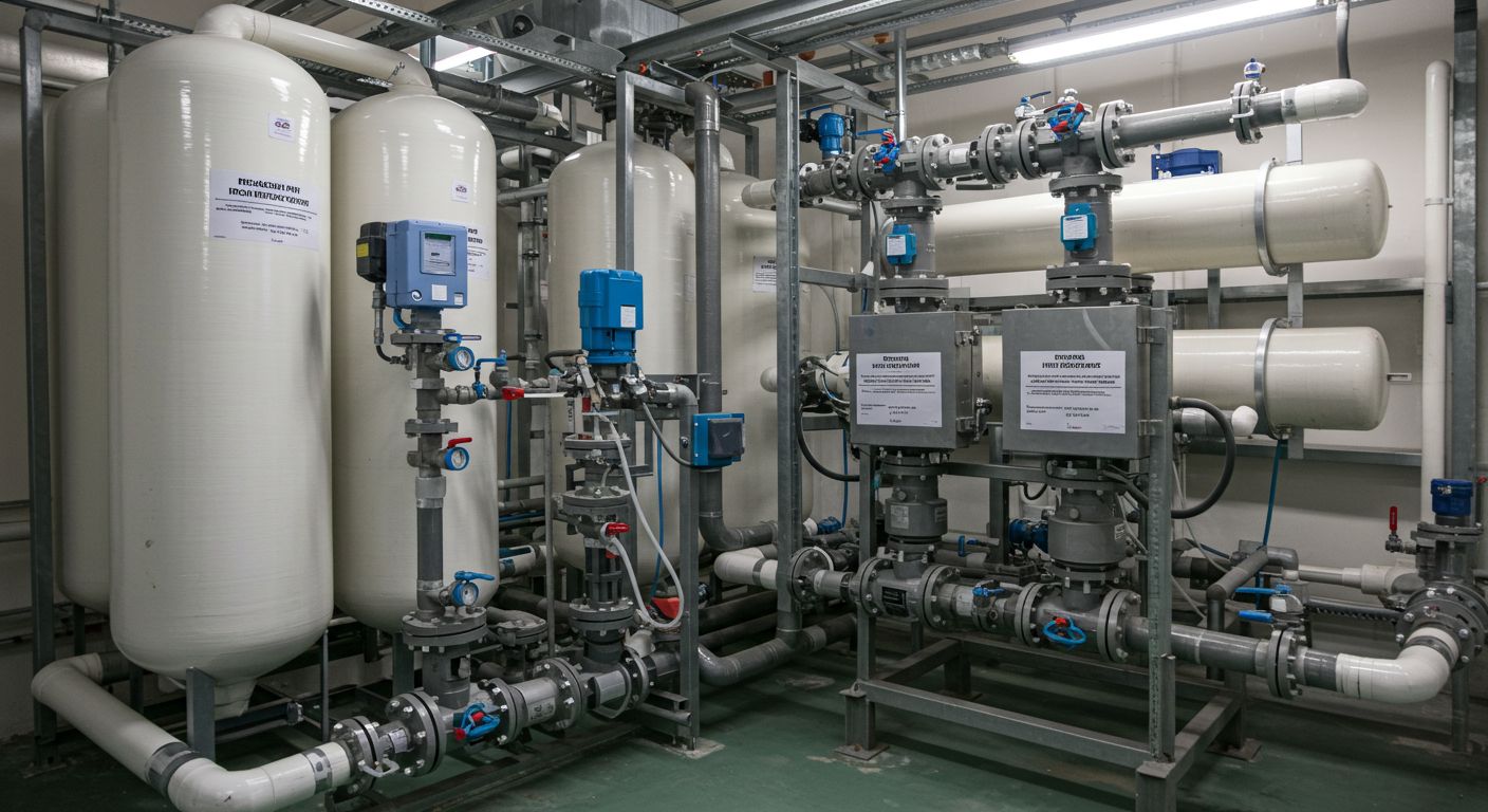 Система реагентной очистки воды в Уфе Реагентный обезжелезиватель