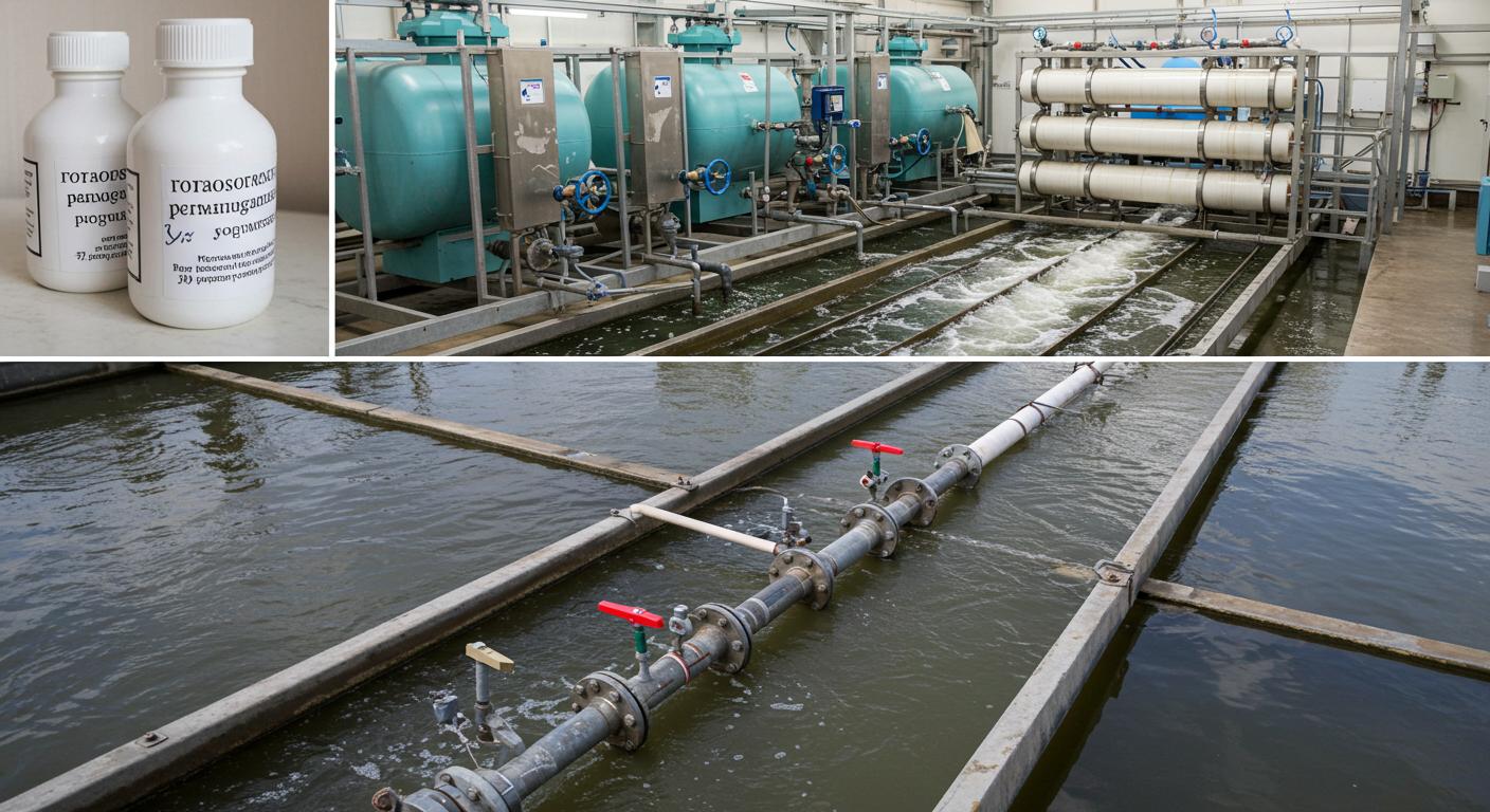 Марганцовка для систем водоочистки