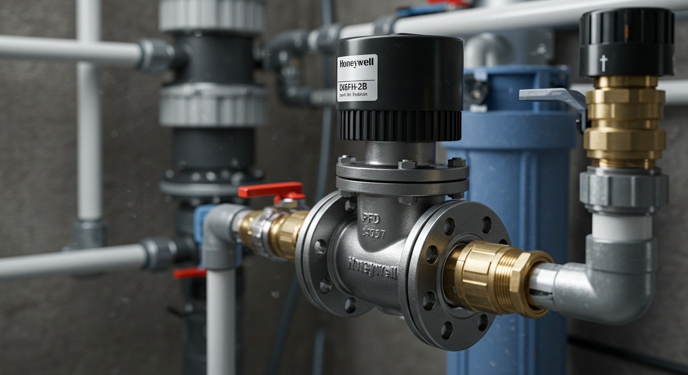 Редукционный клапан Honeywell D06FH-2B в Уфе Редукционный клапан Honeywell D06FH-2B