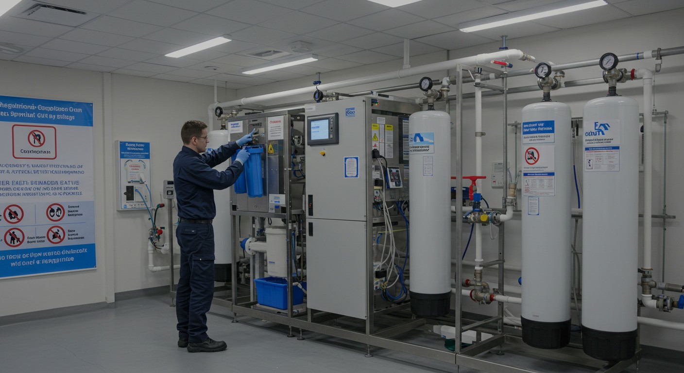 Обслуживание фильтров для воды