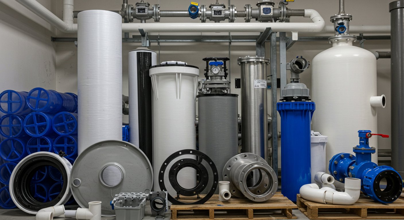 Запчасти для засыпных фильтров в Уфе Запчасти для засыпных фильтров водоочистки