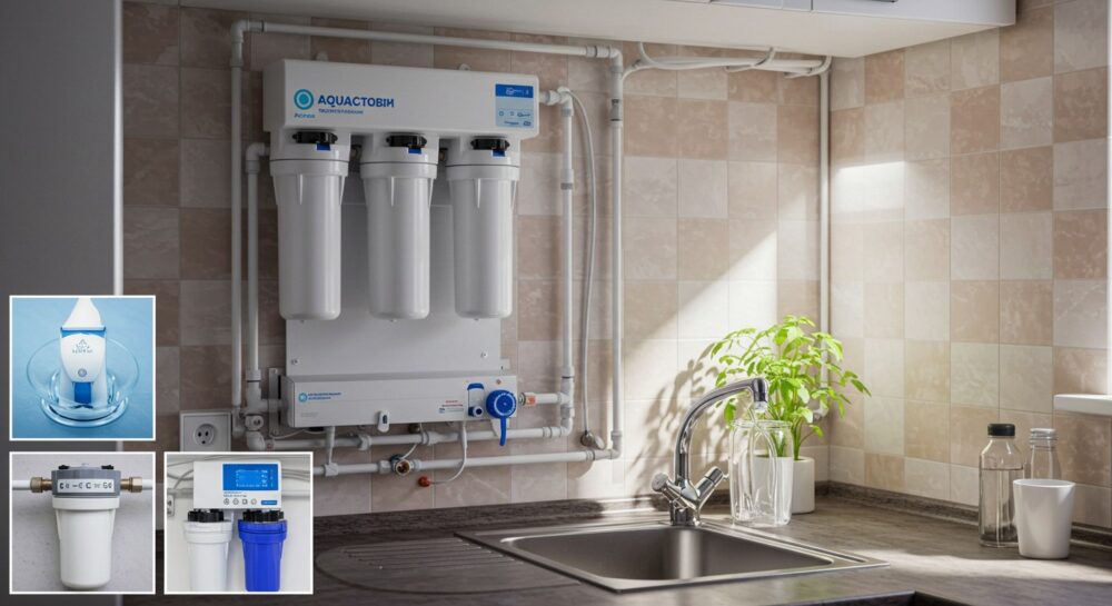 Системы очистки воды Система защиты от протечек воды «Аквасторож КЛАССИКА 2*20» в Уфе