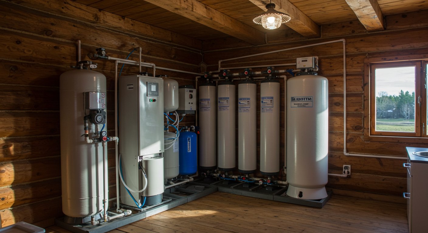 Система очистки воды для коттеджа