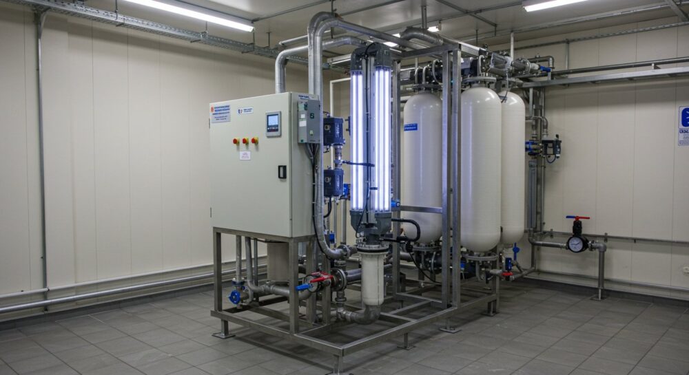 Системы очистки воды Система уф-обеззараживания воды УОВ-УФТ-С-2 в Уфе