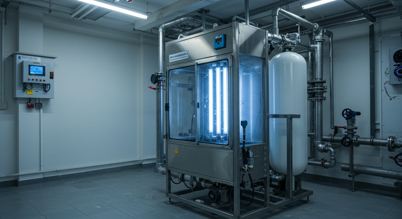 Система УФ-обеззараживания воды УОВ-УФТ-С-2