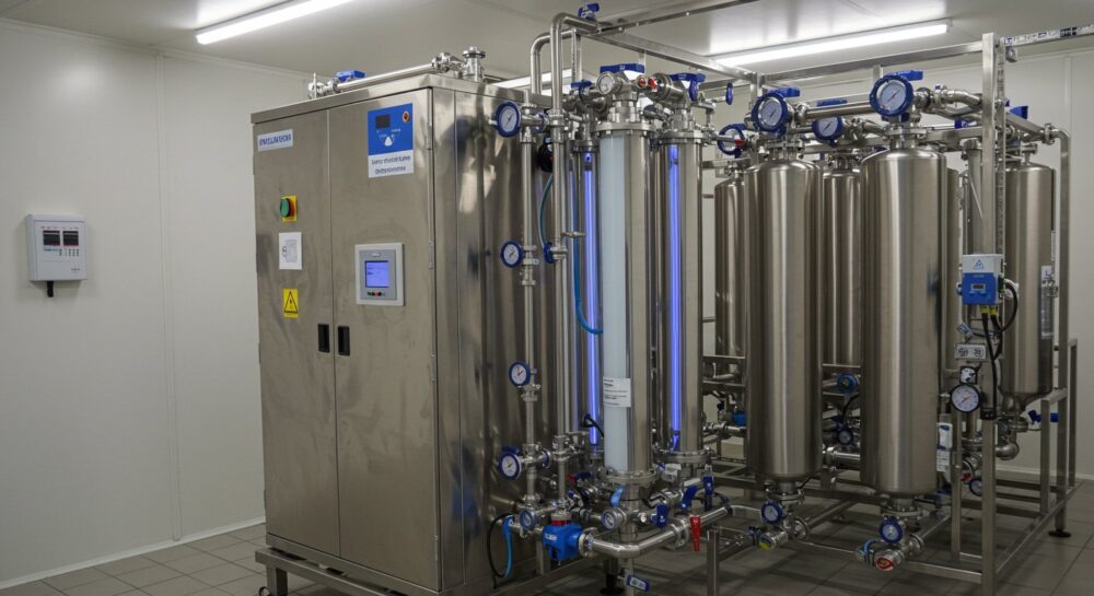 Системы очистки воды Система уф-обеззараживания воды УОВ-УФТ-С-50 в Уфе