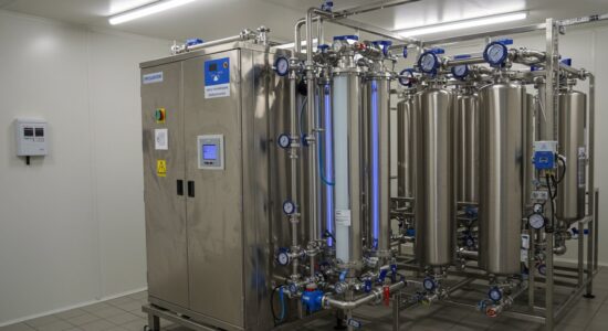 Системы очистки воды Система уф-обеззараживания воды УОВ-УФТ-С-50 в Уфе