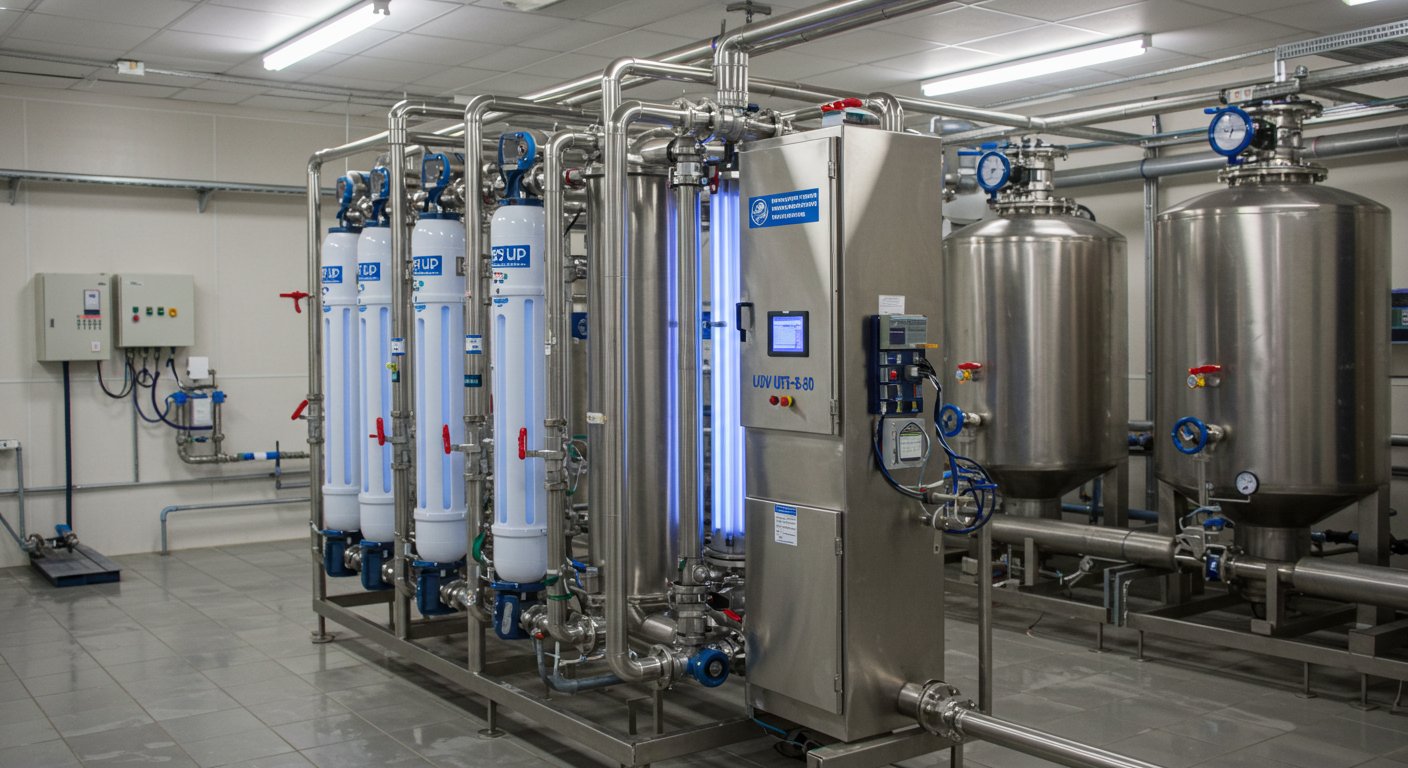Система УФ-обеззараживания воды УОВ-УФТ-С-50 в Уфе Система УФ-обеззараживания воды УОВ-УФТ-С-50
