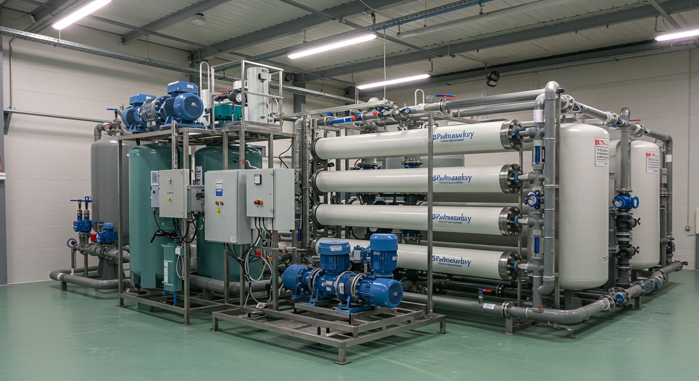 Система очистки воды 3-6 м3/ч Глобал Фильтр