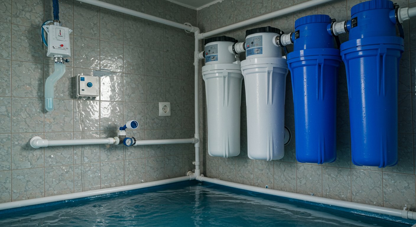 Методы очистки фильтров в Уфе Очистка фильтра для воды