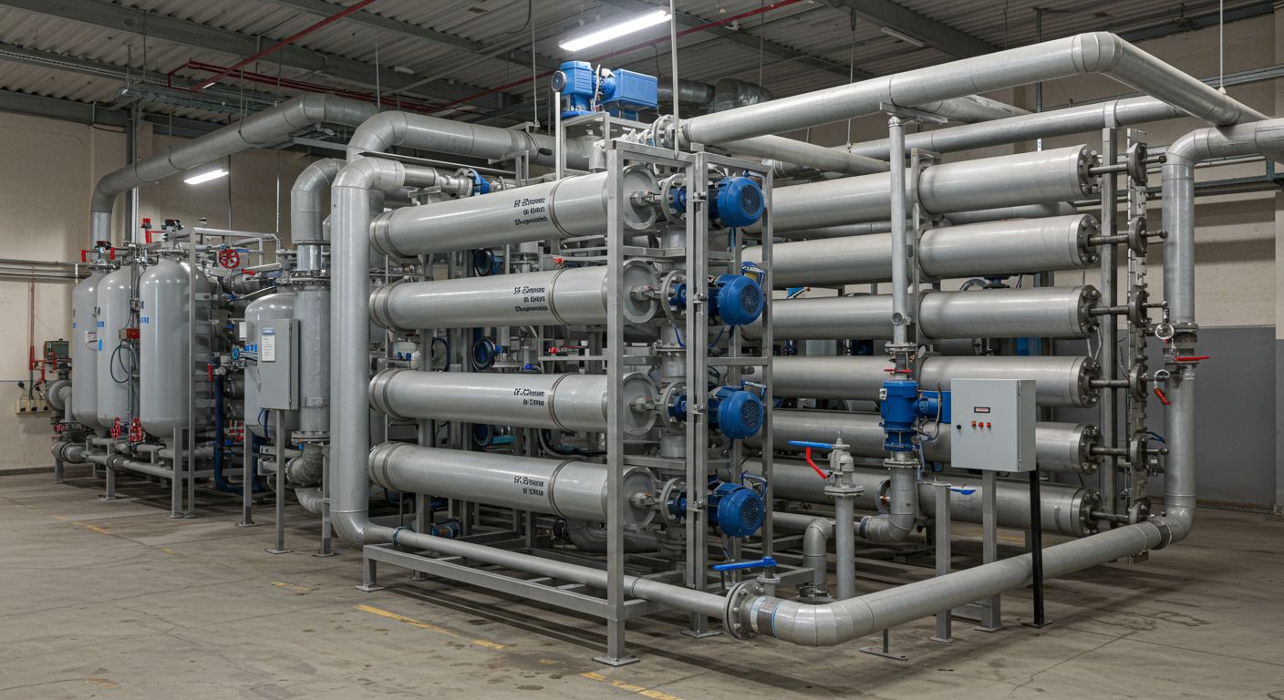 Система очистки воды до 1 м3 в час в Уфе