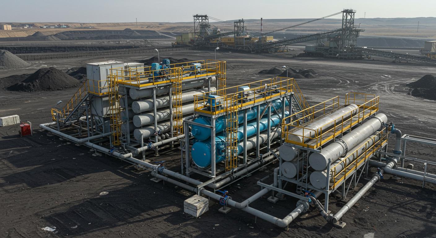 Засыпная угольная система очистки воды в Уфе