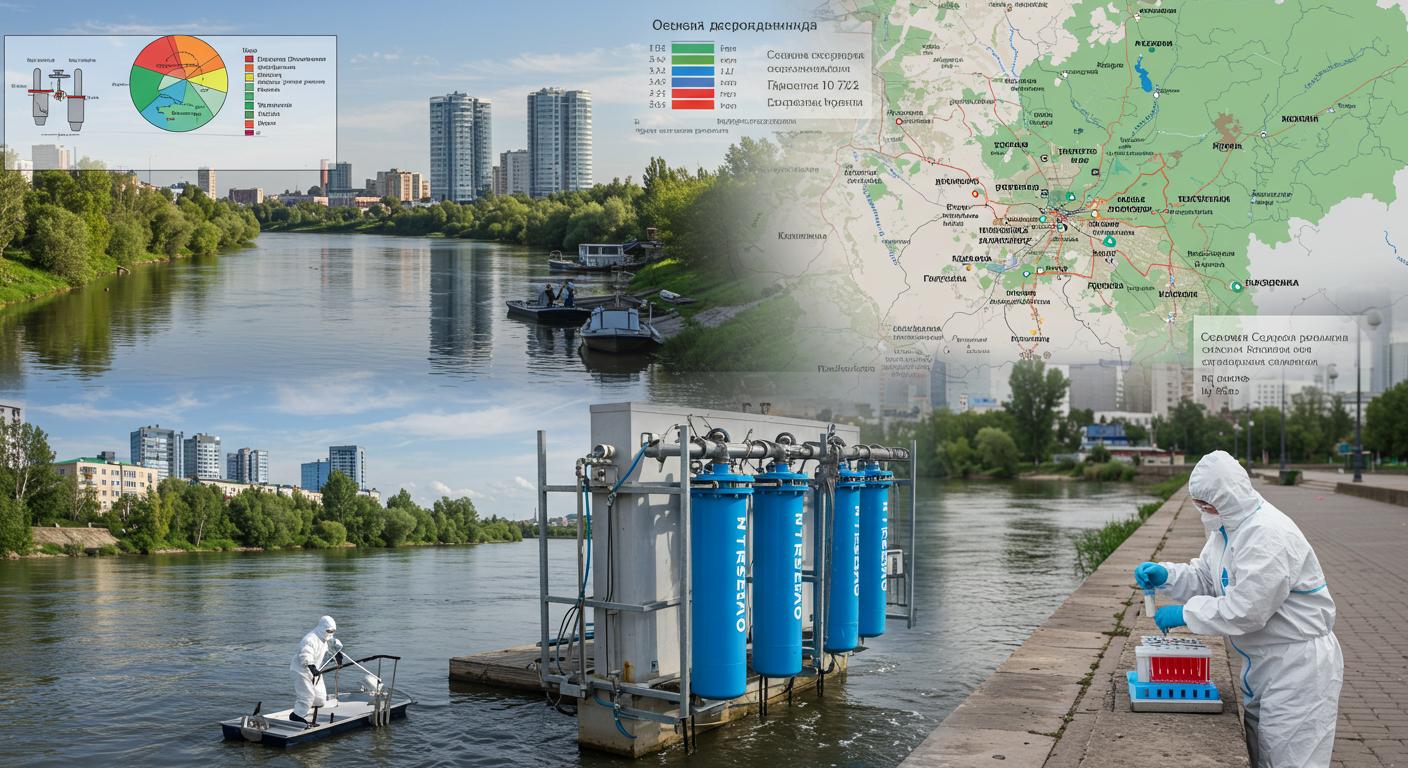 Карта качества воды и исследование проб
