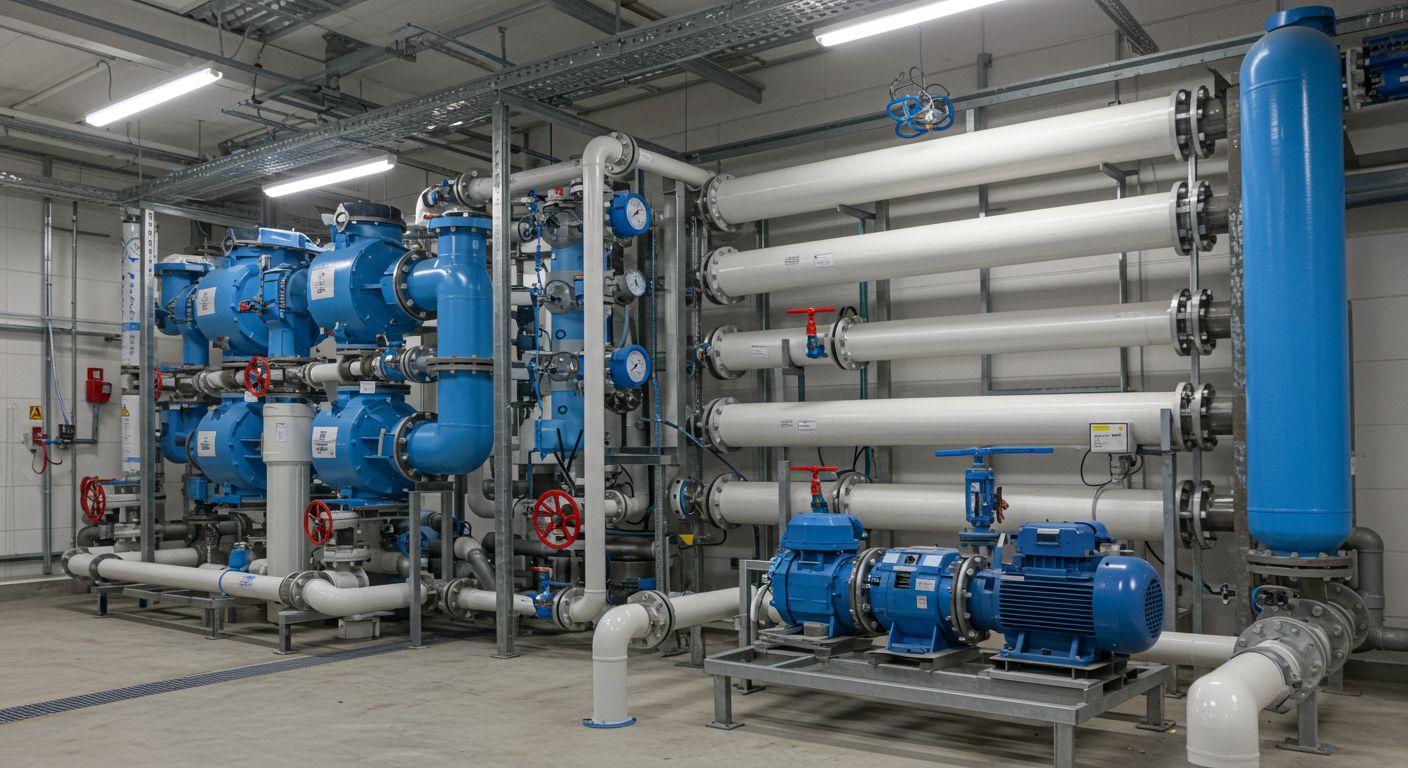 Система очистки воды с защитой от протечек в Уфе