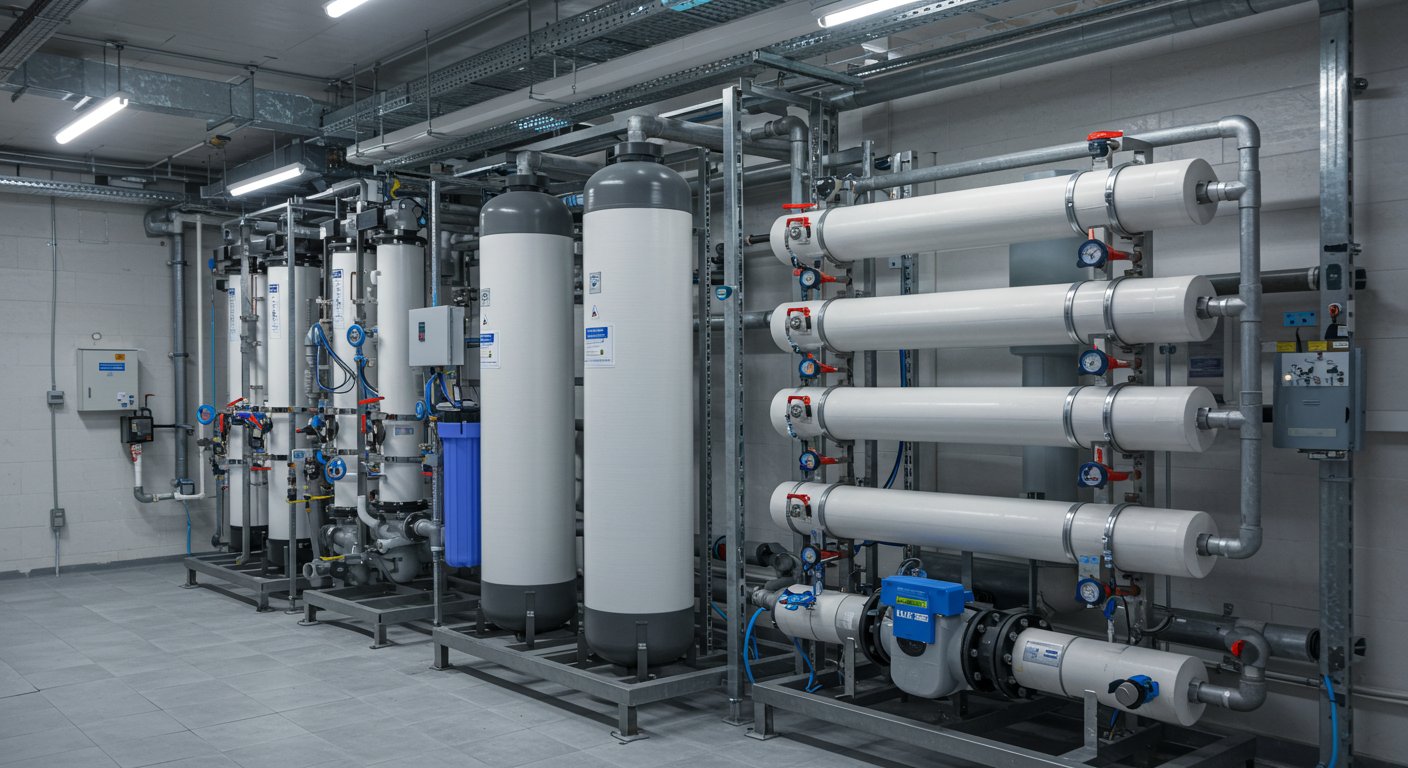 Корпусированная система очистки воды в Уфе