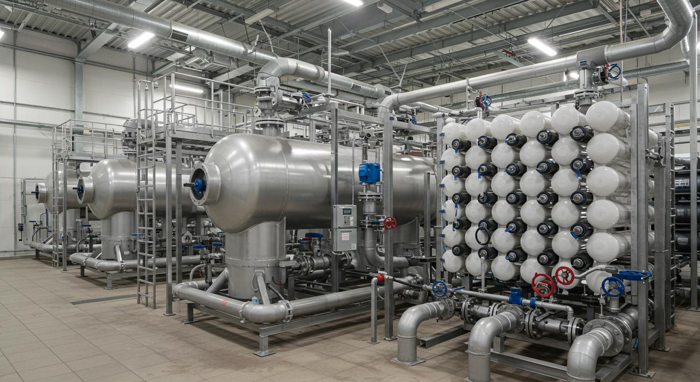 Мембранный бак для водоочистки в Уфе