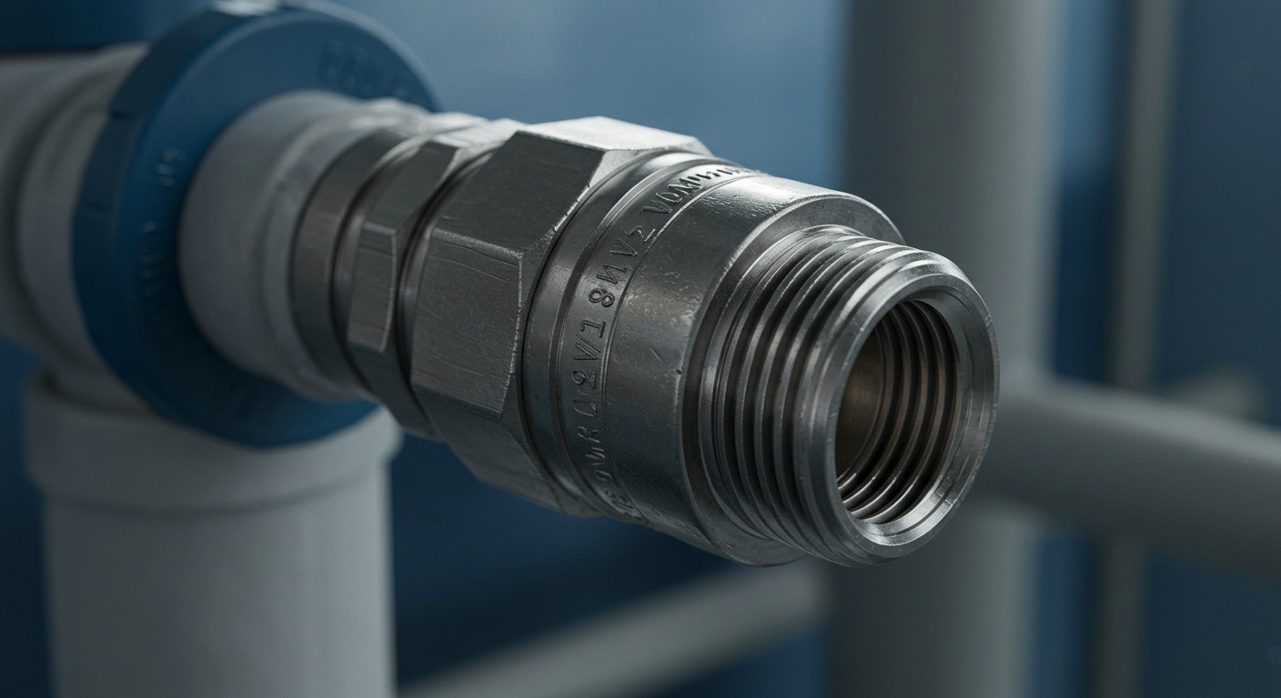 Адаптер 1/4 ц. на 1/2 в.р. JG