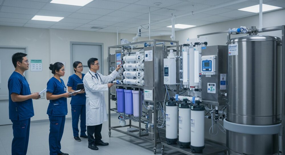 Системы очистки воды Системы фильтрации воды для больниц — медицинские стандарты и технологии очистки