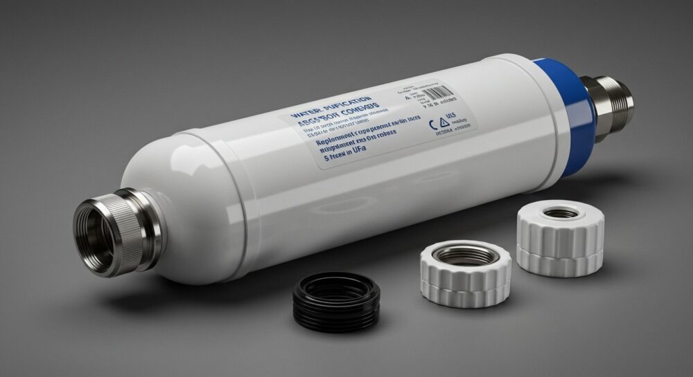 Системы очистки воды Сменный модуль АБГ5 для АКВАБОСС 1-02 для ГОРЯЧЕЙ ВОДЫ (5мкн) в Уфе