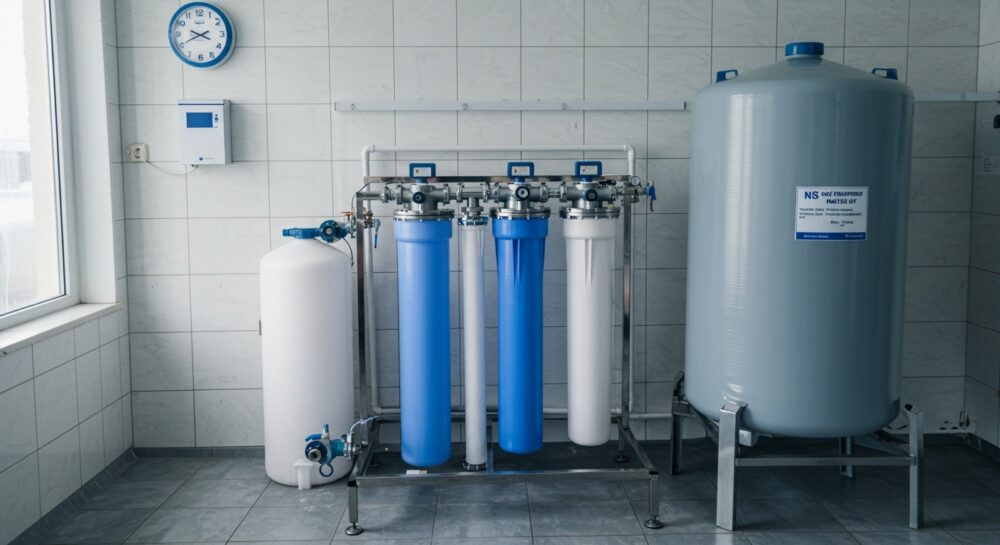 Системы очистки воды Солевой бак NS 100 для очистки воды по цене 9 040 ? в Уфе