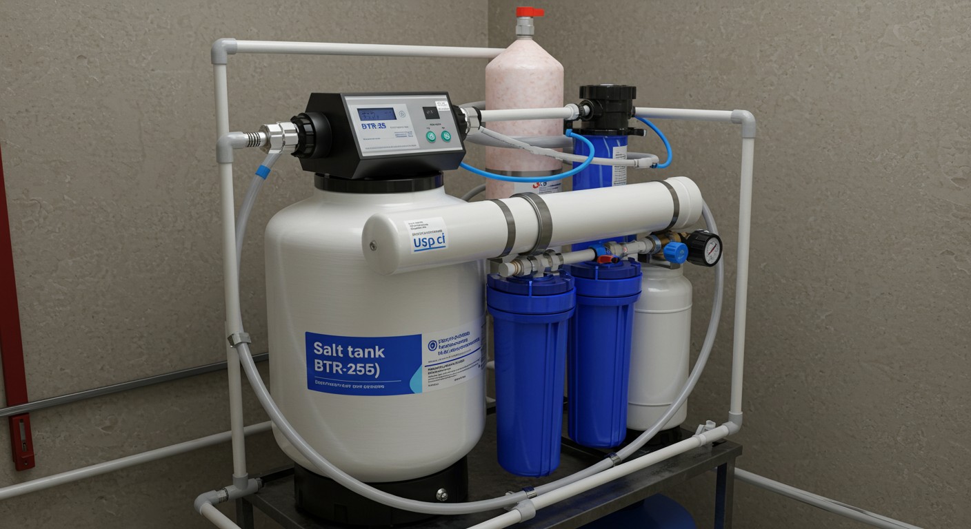 Солевой танк BTR-25 для очистки воды