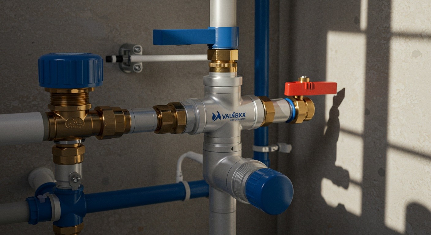 Тройник D25mm Valfex для систем очистки воды