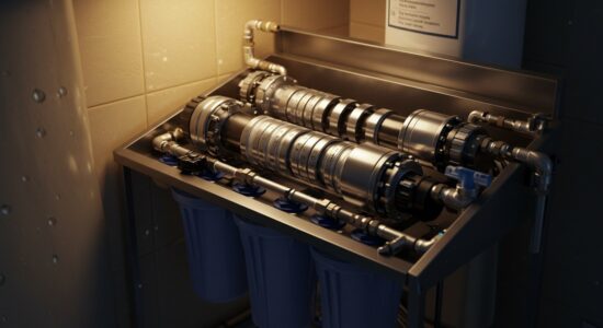 Системы очистки воды Магистральный фильтр для горячей воды: особенности и нюансы очистки в Уфе