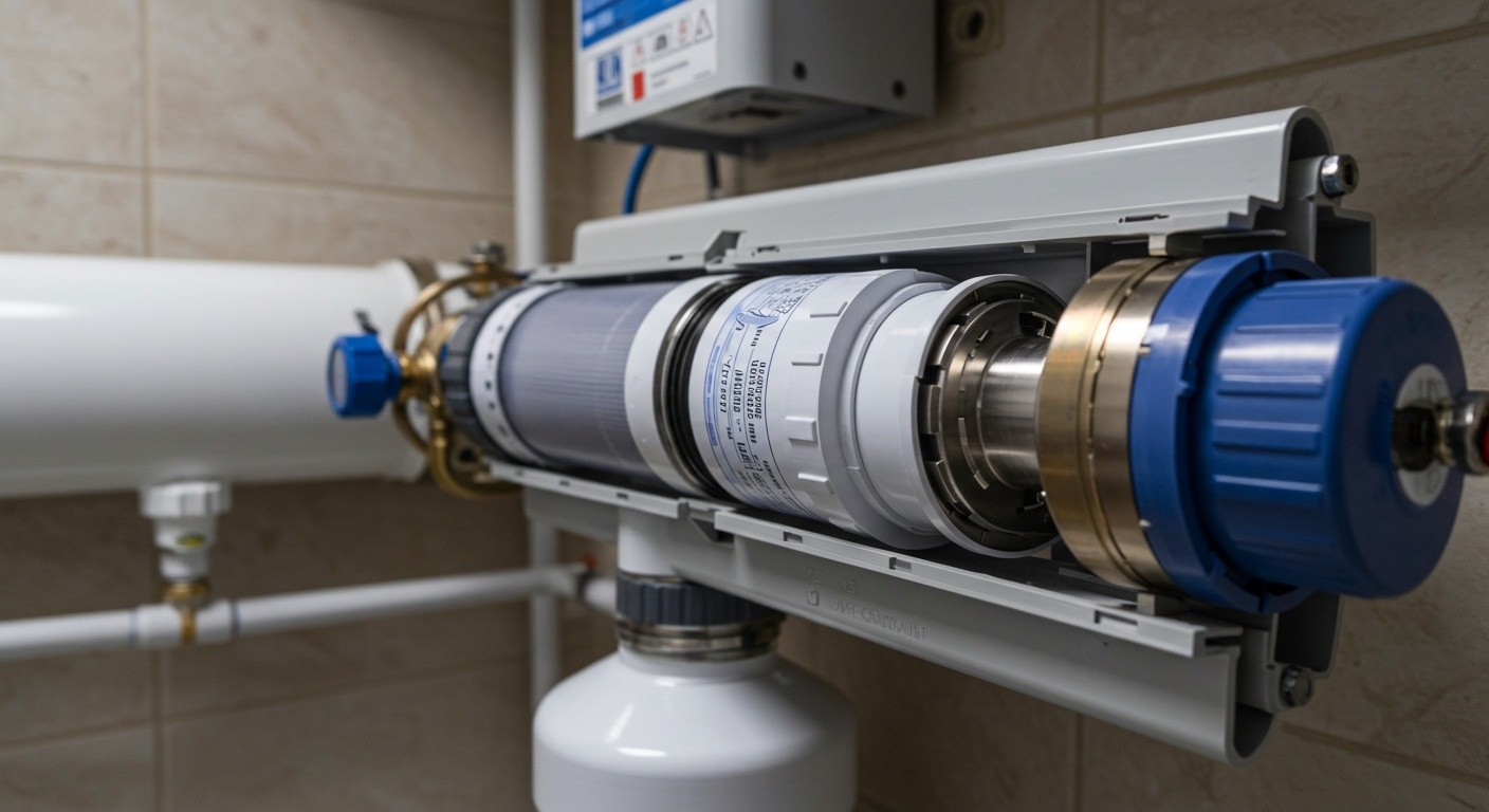 Магистральный фильтр для горячей воды