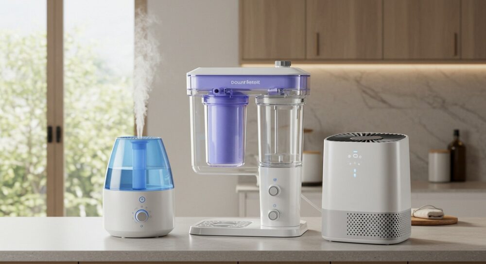 Системы очистки воды Увлажнители и очистители воздуха — дополнение к системам фильтрации воды