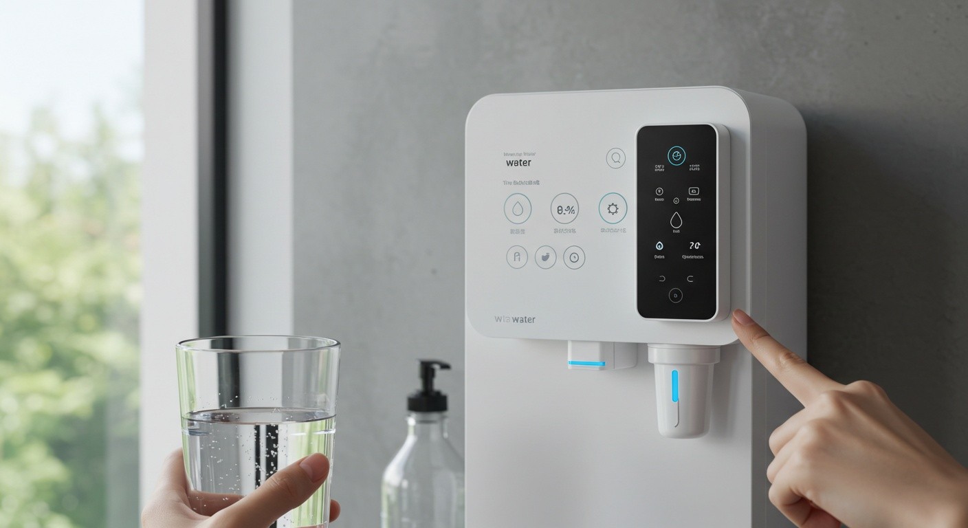 Умные фильтры для воды с датчиками качества