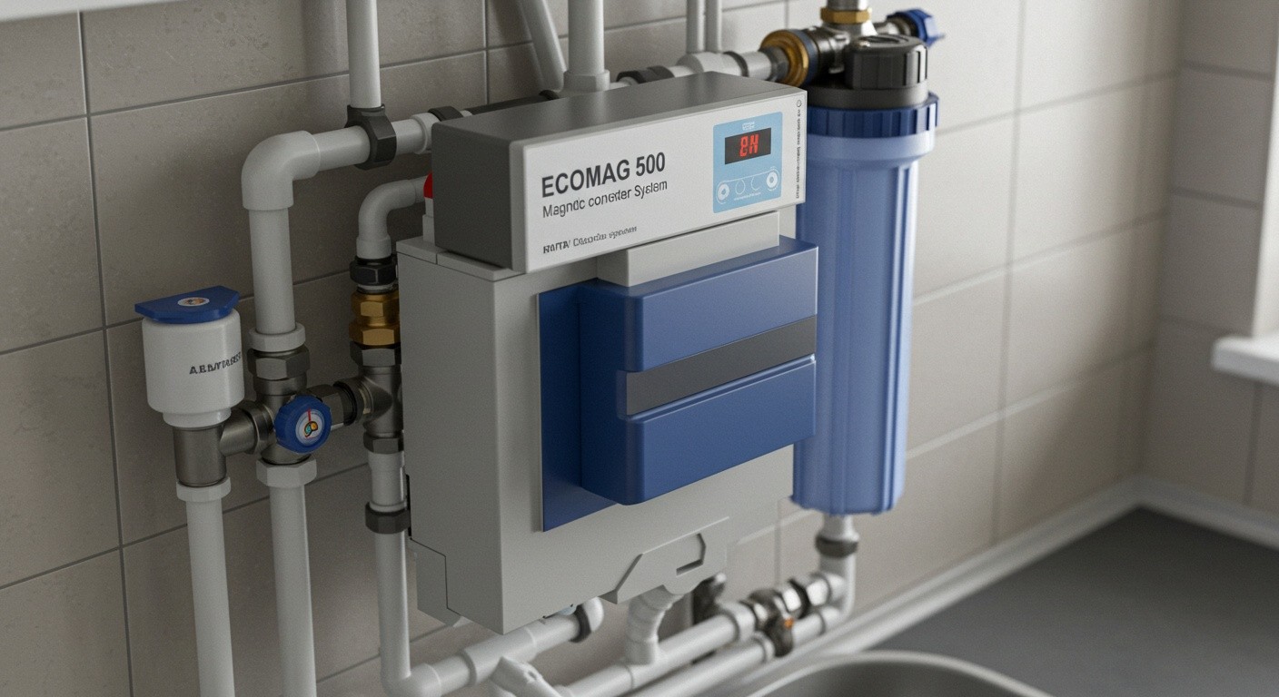 Магнитный преобразователь ECOMAG 500 в Уфе