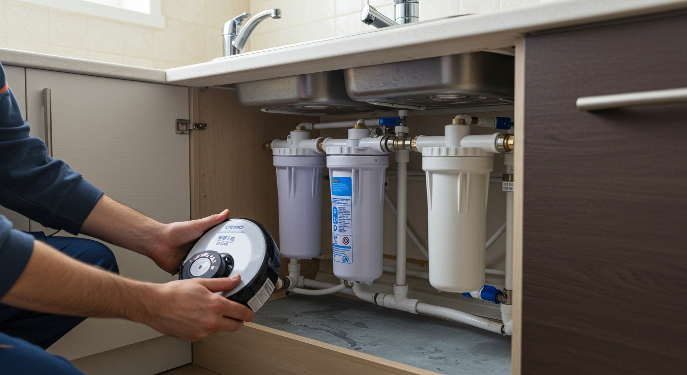 Питьевая система под мойку в Уфе Питьевая система под мойку в Уфе