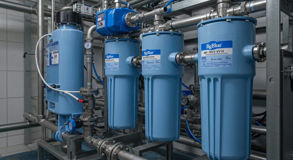 Системы очистки воды МП-20В ВВ10. Размера Big Blue механической очистки 20 мкм 10&quo в Уфе