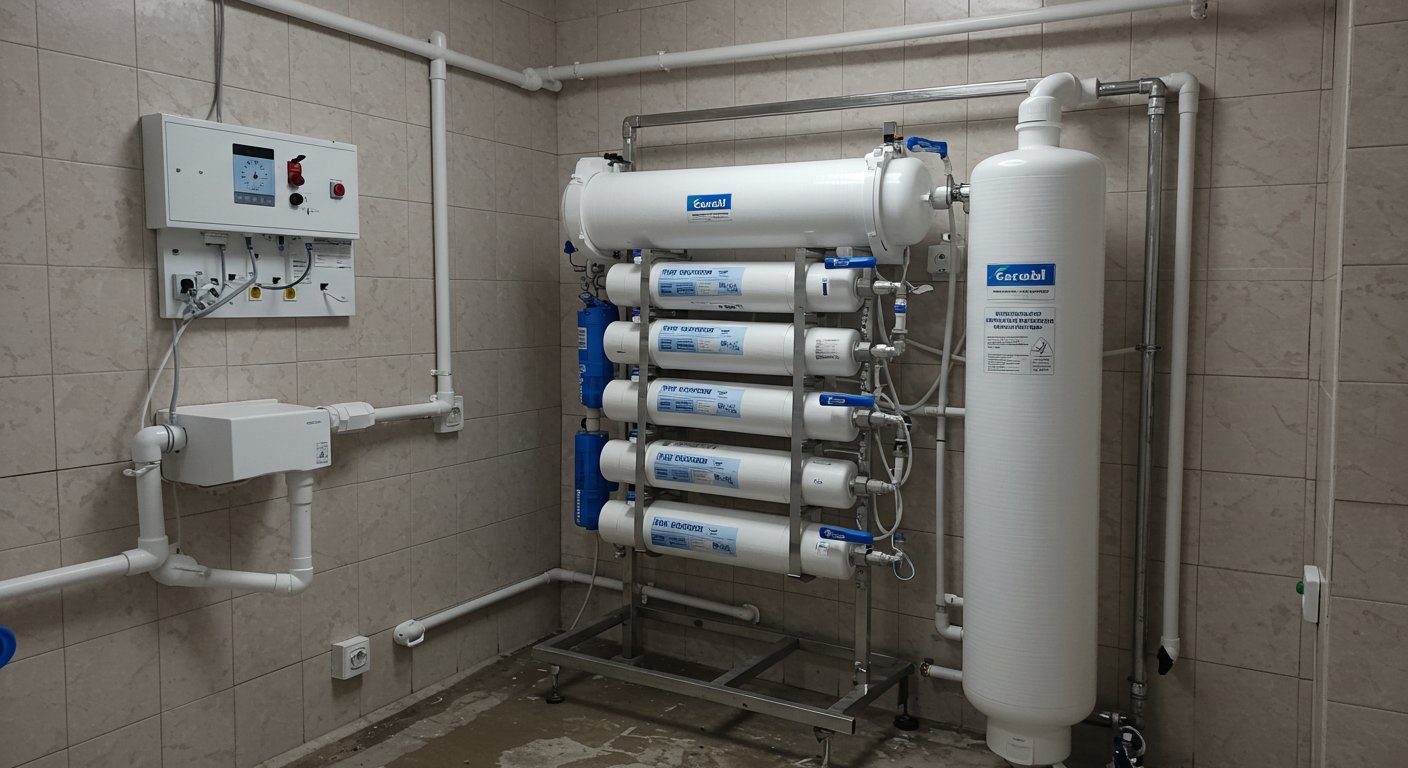 Мембрана Atoll-MM-TW30-1812-75 Обратноосмотическая мембрана Atoll-MM-TW30-1812-75