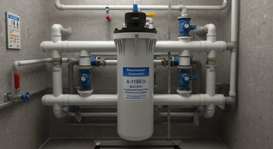 Системы очистки воды Одноступенчатый магистральный фильтр A-11BE (h) в Уфе