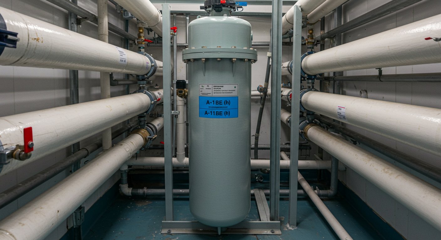 Одноступенчатый магистральный фильтр A-11BE (h) Одноступенчатый магистральный фильтр A-11BE (h)