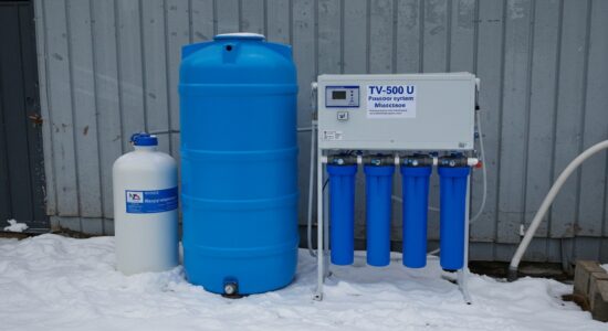 Системы очистки воды Бак д/воды ATV-500 U синий Миасское для очистки воды по цене 13 400 ? в Уфе