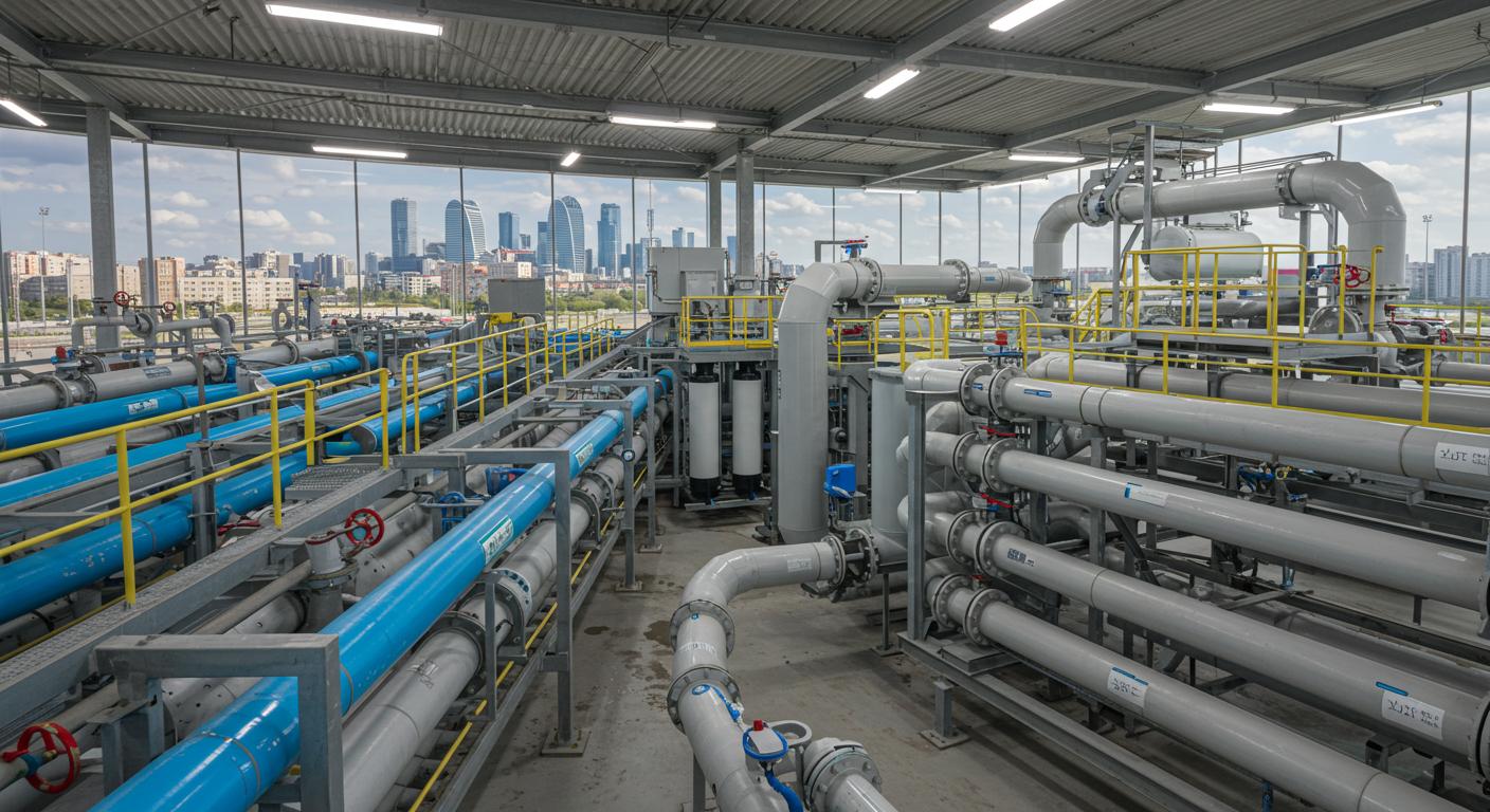 Проточная система очистки воды