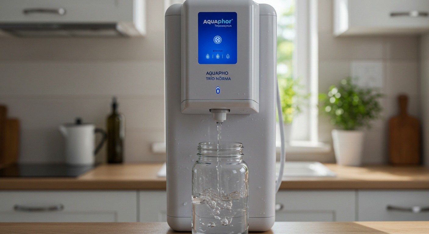 Проточный фильтр Аквафор Трио Норма