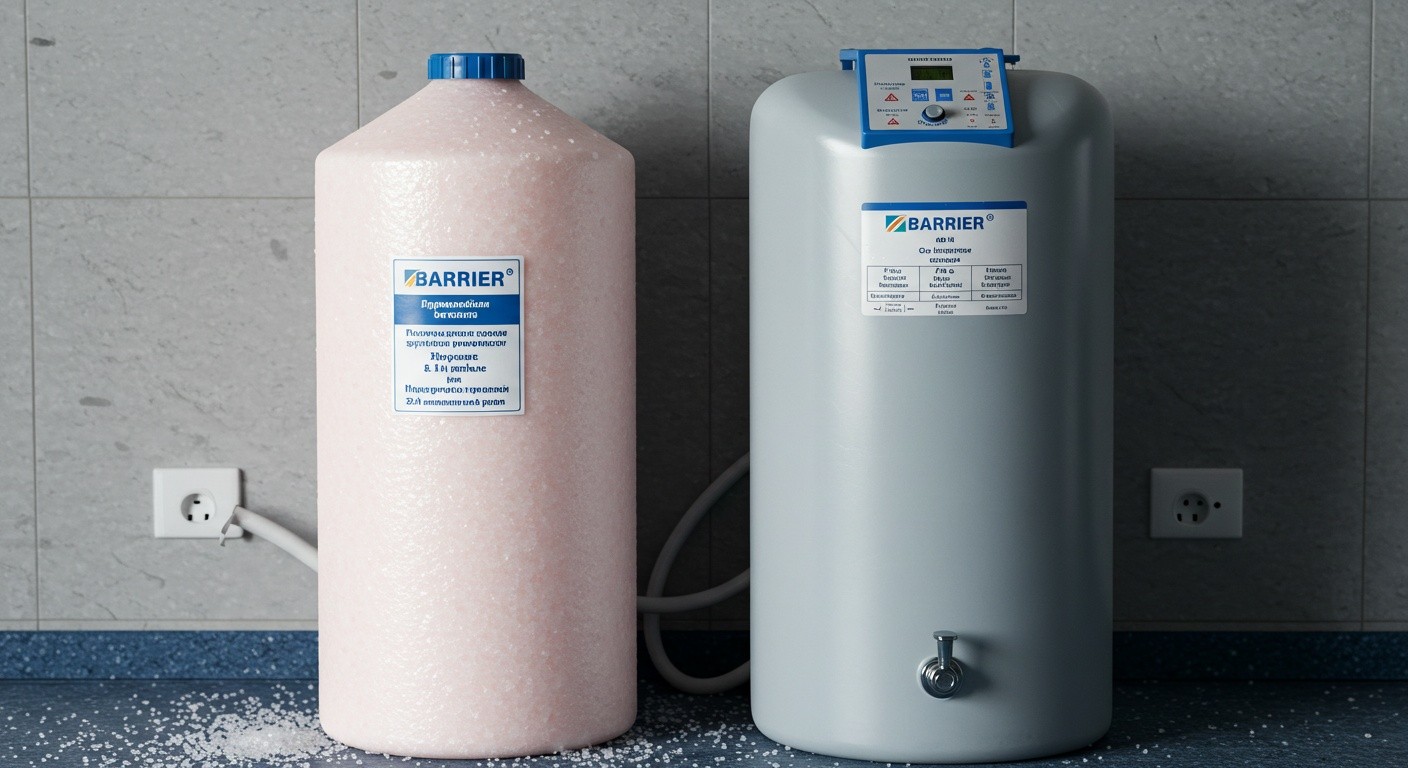 Солевой бак BARRIER 70 литров для умягчения воды