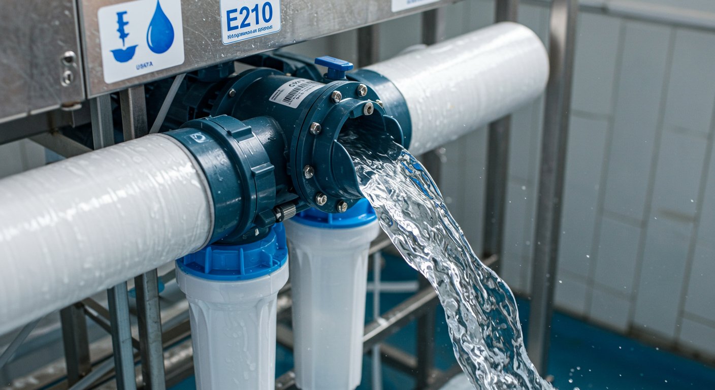 Проточный фильтр Новая вода E210